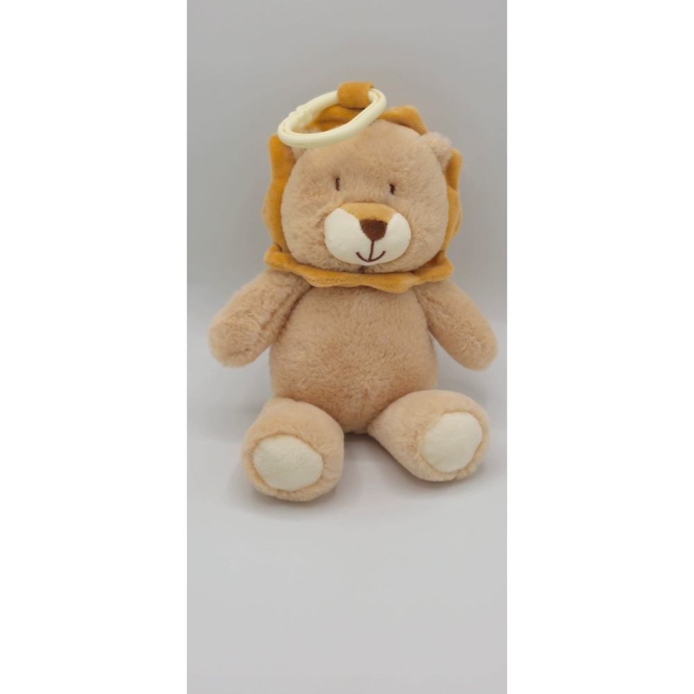 10" KELLYTOY Soft Plush Hanging CRINKLE Rattle Plush Lion 2